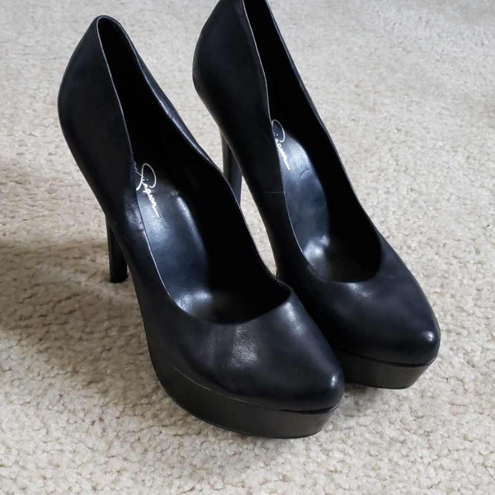 Jessica Simpson platform heels